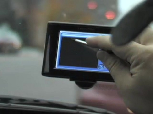 Nextar&reg; Talking GPS Satellite Navigation System with 3 1/2&quot; LCD Touch Screen  - image 8 from the video
